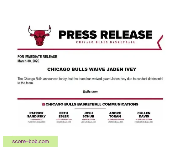 艾维被裁细节曝光 全额领取剩余薪水 公牛队无球员为其惋惜 艾维被裁细节曝光 全额领取剩余薪水 公牛队无球员为其惋惜